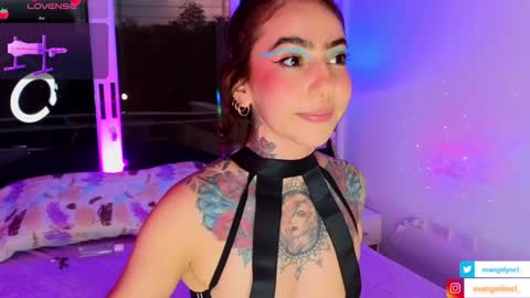 Snapshot of evangelyne1 chatting on 01.12.25 Evangelyne online show from 01.12.25