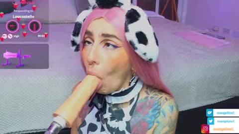 Snapshot of evangelyne1 chatting on 01.23.25 Evangelyne online show from 01.23.25