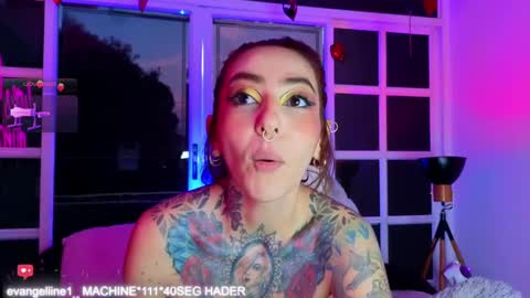 Snapshot of evangelyne1 chatting on 02.14.25 Evangelyne online show from 02.14.25