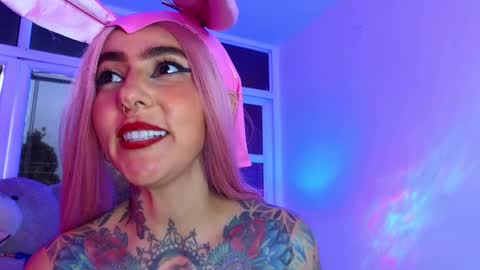 Snapshot of evangelyne1 chatting on 02.22.25 Evangelyne online show from 02.22.25