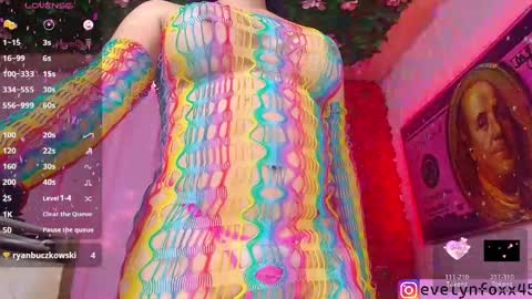 evelyn Foxx new account online show from 04.27.26