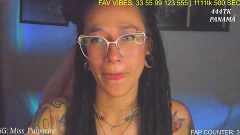 Snapshot of evil_miss_palpatin chatting on 11.26.25 Lucia Ilich.... IG miss palpatine NEXT SHOW 200724 online show from 11.26.25