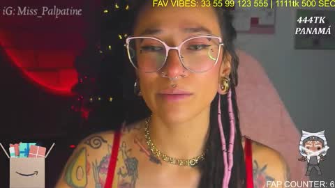 Snapshot of evil_miss_palpatin chatting on 12.15.25 Lucia Ilich.... IG miss palpatine NEXT SHOW 200724 online show from 12.15.25