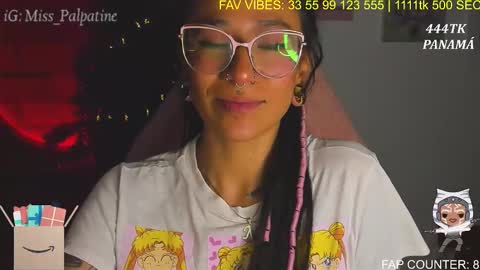 Snapshot of evil_miss_palpatin chatting on 12.19.25 Lucia Ilich.... IG miss palpatine NEXT SHOW 200724 online show from 12.19.25