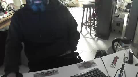 Snapshot of exibdevil chatting on 12.15.24 Gio online show from 12.15.24