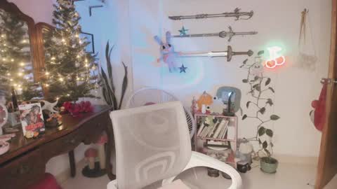Snapshot of fairywhore chatting on 12.24.24 Jackie Cosplayer online show from 12.24.24