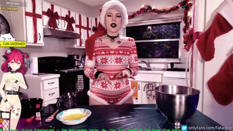 Snapshot of fatalgoth chatting on 12.25.24  Lily  Waifu  online show from 12.25.24