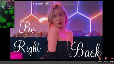 Snapshot of fluffy_monica chatting on 01.23.25 Monica online show from 01.23.25