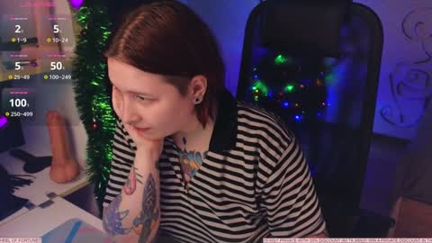 Snapshot of foxgirlandmerguis chatting on 12.29.24 Belinda online show from 12.29.24