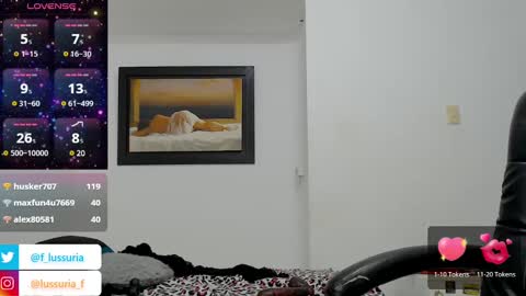 franchesca lussuria online show from 01.21.25