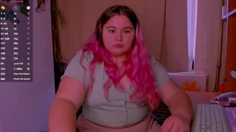 Snapshot of freakcute_friends chatting on 12.23.24 Alice online show from 12.23.24