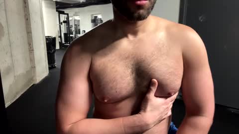Muscle Bear Jock in Training online show from 12.16.24