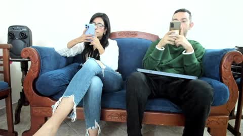 Snapshot of funcouple1985 chatting on 12.13.24 Sammygirl tommy guy friends with benefits online show from 12.13.24