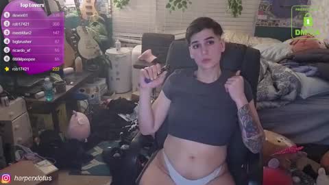 Snapshot of garthvoncoole chatting on 12.05.25 HarperxLotus online show from 12.05.25