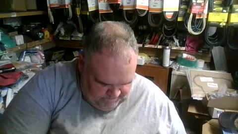 Snapshot of gaydaddy48 chatting on 10.13.25 Kenny online show from 10.13.25