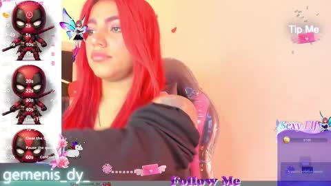 Snapshot of gemenis_dy_ chatting on 02.18.25 Geminis online show from 02.18.25