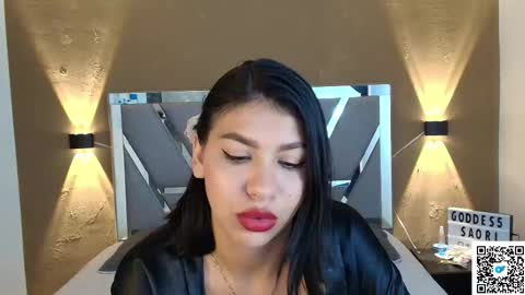 Snapshot of goddess_saori chatting on 11.29.25 Saori online show from 11.29.25