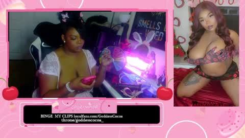 Goddess Cocoa online show from 04.05.26