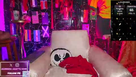 Goddes Juliette Noiir online show from 07.01.26