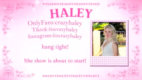 Snapshot of haleycrazy chatting on 12.01.25 Haley online show from 12.01.25