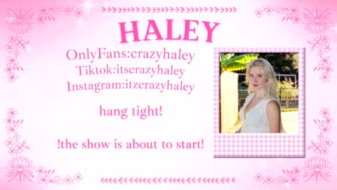 Snapshot of haleycrazy chatting on 01.10.26 Haley online show from 01.10.26