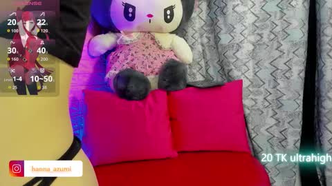 Snapshot of hanna_azumi_ chatting on 09.14.25 hanna online show from 09.14.25