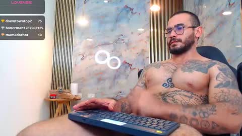Snapshot of hanz_col chatting on 01.07.25 hanz_col online show from 01.07.25