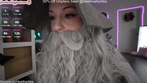 Heather online show from 10.31.25