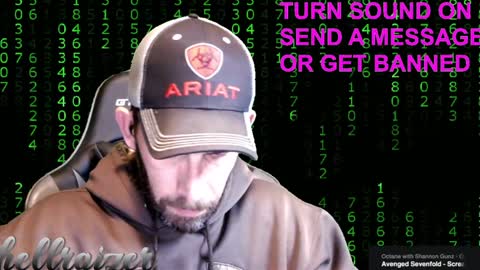 Snapshot of hellraizer chatting on 12.31.24 hellraizer online show from 12.31.24