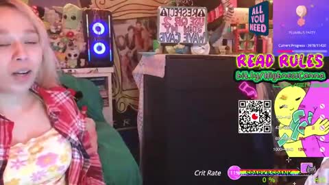 Snapshot of highnesscanna chatting on 01.14.25 HiGHNESS CANNA online show from 01.14.25