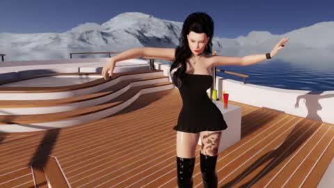 Snapshot of hikary__moon chatting on 01.13.25 Eva online show from 01.13.25