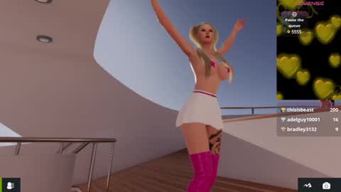 Snapshot of hikary__moon chatting on 01.30.25 Eva online show from 01.30.25