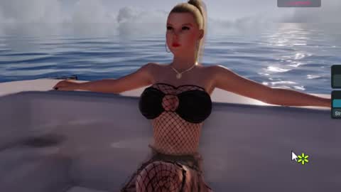 Snapshot of hikary__moon chatting on 02.23.25 Eva online show from 02.23.25