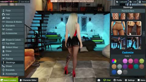 Snapshot of hikary__moon chatting on 09.16.25 Eva online show from 09.16.25