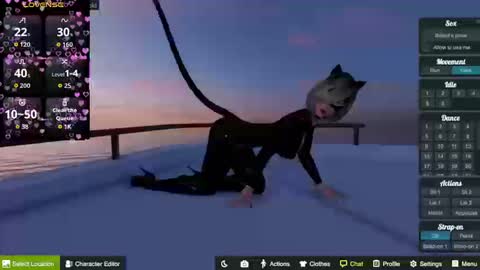 Snapshot of hikary__moon chatting on 09.22.25 Eva online show from 09.22.25