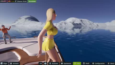 Snapshot of hikary__moon chatting on 10.30.25 Eva online show from 10.30.25