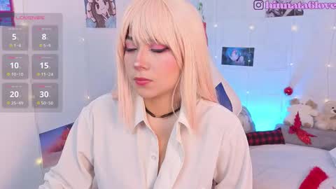 Snapshot of hinnata_lovely chatting on 01.14.26 Hinatha online show from 01.14.26