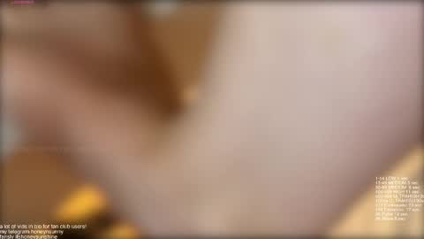 Snapshot of honey_sunshine chatting on 05.03.26 Jenyanew vid how I squirt in forest in bio online show from 05.03.26