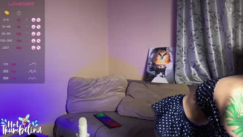 Snapshot of hot_thumbelina chatting on 12.31.24 Hot Thumbelina online show from 12.31.24