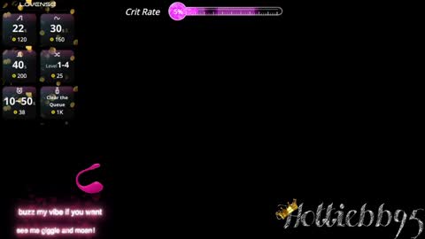 Snapshot of hottiebb95 chatting on 01.26.25 Roberts stones online show from 01.26.25