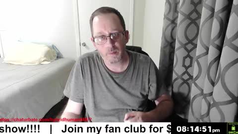 Snapshot of hybridhuman666 chatting on 10.06.25 Bob Anderson online show from 10.06.25