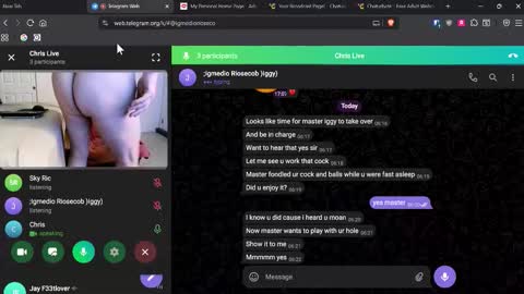 Christopher online show from 10.13.25