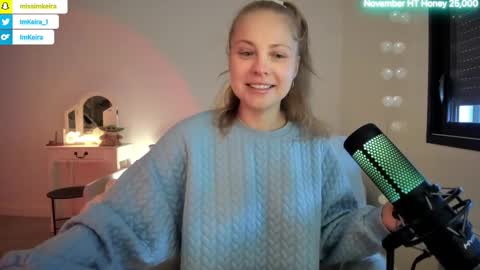 ImKeira online show from 11.21.25