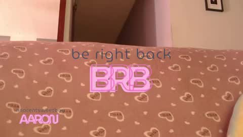 Snapshot of innocentsweetboy chatting on 02.08.25 Aaron online show from 02.08.25