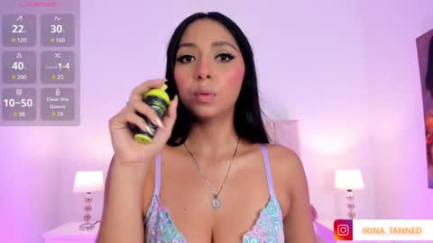 Snapshot of irinatanned chatting on 01.31.25 IRINA online show from 01.31.25