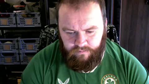 Snapshot of irishdaddy24 chatting on 01.24.25 twitter theirishman205 online show from 01.24.25