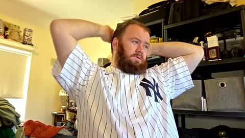 Snapshot of irishdaddy24 chatting on 10.25.25 twitter theirishman205 online show from 10.25.25