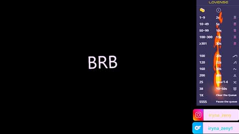 Snapshot of iryna_zeny chatting on 02.18.25 Yuliana help me to get 100 thumbs up please  online show from 02.18.25