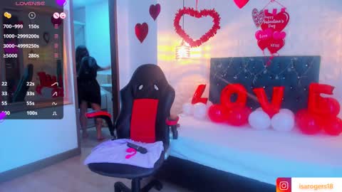 Snapshot of isarogers_dl chatting on 02.14.25 isabel online show from 02.14.25