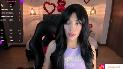 Snapshot of isarogers_dl chatting on 02.18.25 isabel online show from 02.18.25